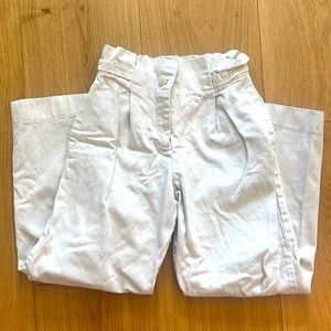 ZARA Kids Cream Cotton Pants